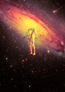 Ilustrácia Mr. Galaxy, Francis Minoza, (30 x 40 cm)