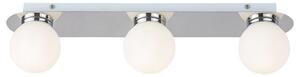 Rabalux Prisadené svietidlo do kúpeľne Becca 3x28W | G9 | IP44 - chróm