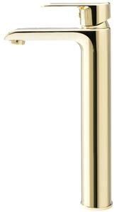 Rea Bloom, vysoká umývadlová batéria, zlatá, REA-B6201