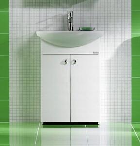 Cersanit Cersania, skrinka pod umývadlo 60cm, biela, S509-031-DSM