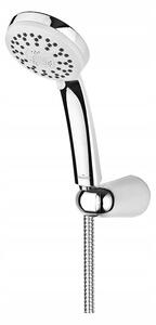 Cersanit Modi, ručná sprcha so sprchovou hadicou a 1-bodovým držiakom sprchy, Chróm, S951-023