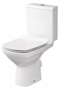 Cersanit CARINA Clean On 480 new - wc kombi 010 3/5 bez sedátka, biela, K31-045