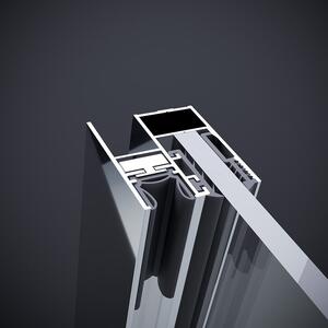 Polysan Sapho, ROLLS LINE sprchové dvere 1100mm, výška 2000mm, číre sklo