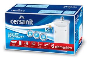 Cersanit Cersania BIANCO sada, umývadlo a skrinka 60cm, biela, S509-041-DSM