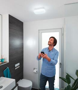 LEDVANCE ORBIS AQUA kúpeľňové stropné svietidlo IP44, 200x200mm, WIFI stmievateľné + teplota farby, 1200lm, 12W