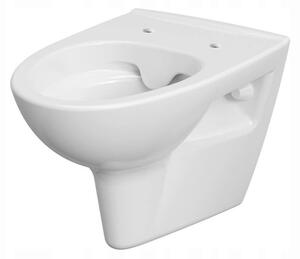 Cersanit Parva CleanOn, závesná wc misa s antibakteriálnym sedátkom z duroplastu, biela, K701-015
