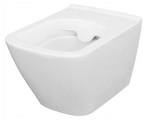 Cersanit City Square CleanOn, závesná wc misa bez sedátka, biela, K35-041