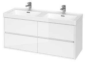 Cersanit Crea, skrinka pod umývadlo 120cm, biela, S931-001