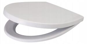 Cersanit Delfi, antibakteriálne toaletné sedátko s polypropylénu, biela, K98-0039