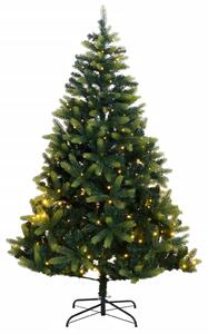 Umelý výklopný vianočný stromček 150 LED 120 cm