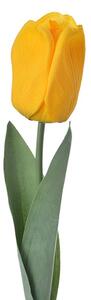 Tulipán umelá hmota žltá