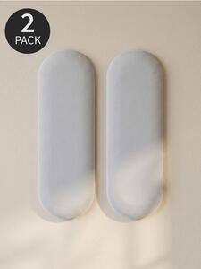 Sinsay - Čalúnené nástenné panely 2 pack - svetlomodrá