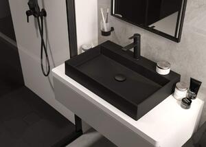 Deante Correo obdĺžniková sprchová vanička 100x90 cm čierna KQR_N45B