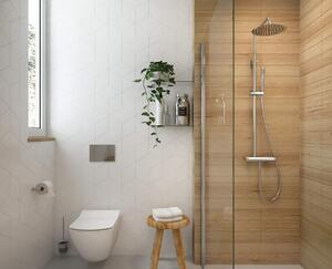 Deante Anemon Zero, toaletné sedátko s pomalým zatváraním 45 x 37 cm, biela, CDZ_6ZOZ