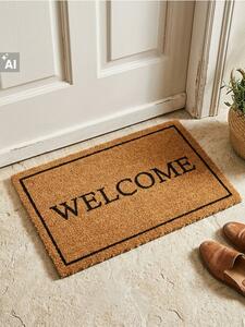 Sinsay - Vstupná rohožka s nápisom Welcome - béžová