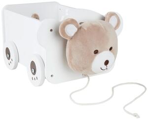 ŤAHACÍ VOZÍK hnedá, krémová, biela, tmavohnedá My Baby Lou - Detské izby