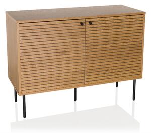 ŠIROKÁ KOMODA, farba duba, 100/74/40 cm MID.YOU - Online Only drobný nábytok, Online Only