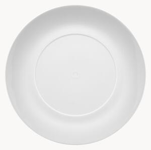 Ručne vyrobené plytké taniere z porcelánu Cosmopolitan, 2 ks