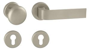 Dverové kovanie MP Cinto-R 2732 (NP - Nikel perla), kľučka-kľučka, Otvor pre obyčajný kľúč BB, MP NP (nikel perla)