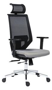 Kancelárska stolička EDGE šedá Antares