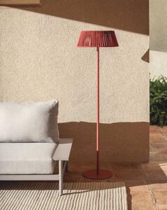ALDETA záhradná solárna podlahová lampa Terakota