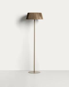 ALDETA záhradná solárna podlahová lampa Béžová
