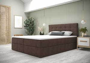 Moderná posteľ s úložným priestorom 180x200 STIG 5 - hnedá