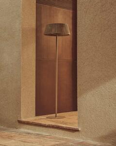 ALDETA záhradná solárna podlahová lampa Béžová