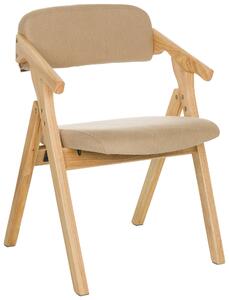 STOLIČKA S PODRÚČKAMI, béžová MID.YOU - Stoličky, Online Only