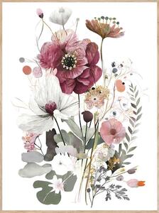 OBRAZ NA PLÁTNE, kvety, 50/70 cm Monee - Obrazy