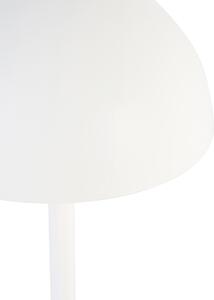 Stolná lampa biela vrátane LED dobíjacieho a 3-stupňového dotykového stmievača - Maureen