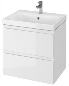 Cersanit Moduo, závesná skrinka pod umývadlo 60cm, biela, S929-010