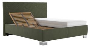 SYLVA čalúnená posteľ s úložným priestorom, SALVADOR 10 (160x200cm, 180x200cm)