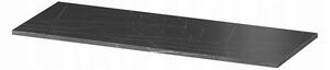 Cersanit Larga, doska na skrinku 100cm, mramor čierny, S932-059