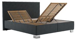 SYLVA čalúnená posteľ s úložným priestorom, SALVADOR 15 (160x200cm, 180x200cm)