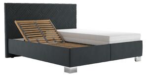 SYLVA čalúnená posteľ s úložným priestorom, SALVADOR 15 (160x200cm, 180x200cm)