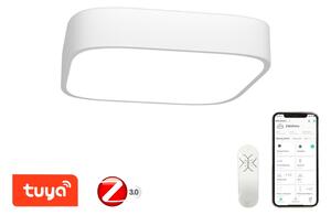 RECUADRO 60 | IMMAX NEO | štvorcové Smart LED stropné svietidlo Farba: Biela matná