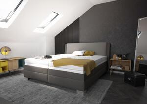 JUVE čalúnená posteľ s úložným priestorom, PRIMA 13/SALVADOR 17 (160x200cm, 180x200cm)