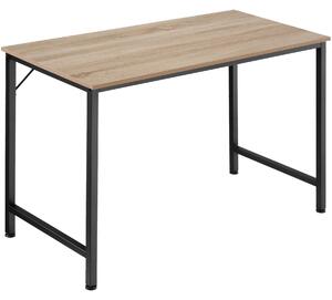 Písací stôl Jenkins - Industrial svetlé drevo, dub Sonoma, 120 cm