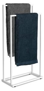 ViaDomo Via Domo - Kovový stojan na uteráky Ada - biela - 45x85,5x21,5 cm