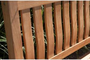 Drevená záhradná lavica v prírodnej farbe Comfort - Exotan