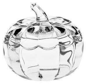 Crystal Bohemia Sklenená dóza Tekvica 180 mm
