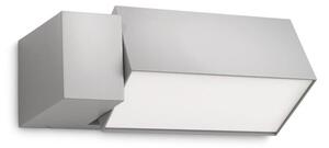 Philips 16942/87/PN Border vonkajšie nástenné svietidlo E27 1x42W IP44 šedé