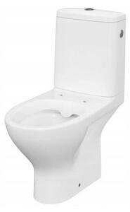 Cersanit Moduo CleanOn, kombi wc so splachovaním 3/5l + sedátko z duroplastu, biela, K116-030