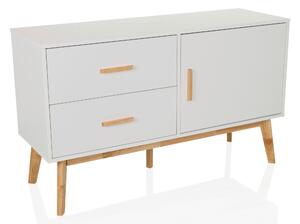 ŠIROKÁ KOMODA, biela, 120/72/40 cm MID.YOU - Online Only drobný nábytok, Online Only