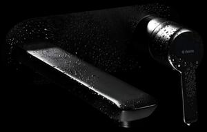 Deante Arnika, podomietková umývadlová batéria, čierna matná, BQA_N54L