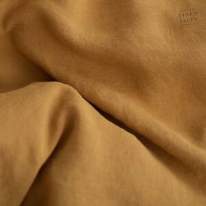 Žlté obliečky z konopného vlákna 200x140 cm - Linen Tales