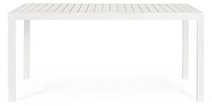 MUZZA Záhradný stôl linde 150 x 80 cm biely