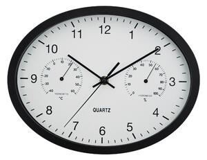 NÁSTENNÉ HODINY čierna 22,6/29,4 cm Ambia Home - Hodiny