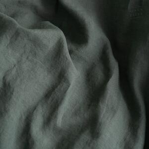 Tmavozelené ľanové obliečky 200x140 cm - Linen Tales